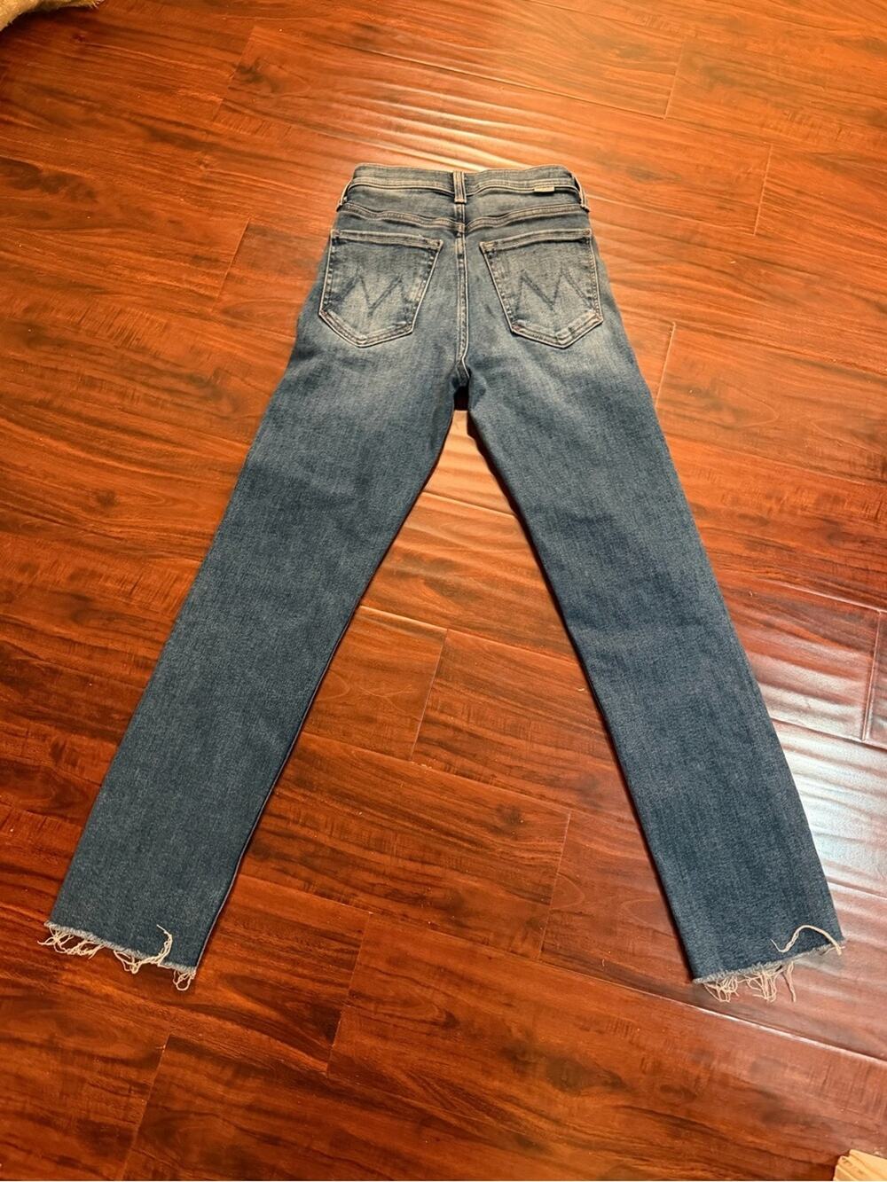 Mother Jeans tomcat ankle fray jeans Sz 23